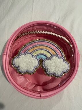 Stoney Clover/Target Pink Rainbow Circle Pouch